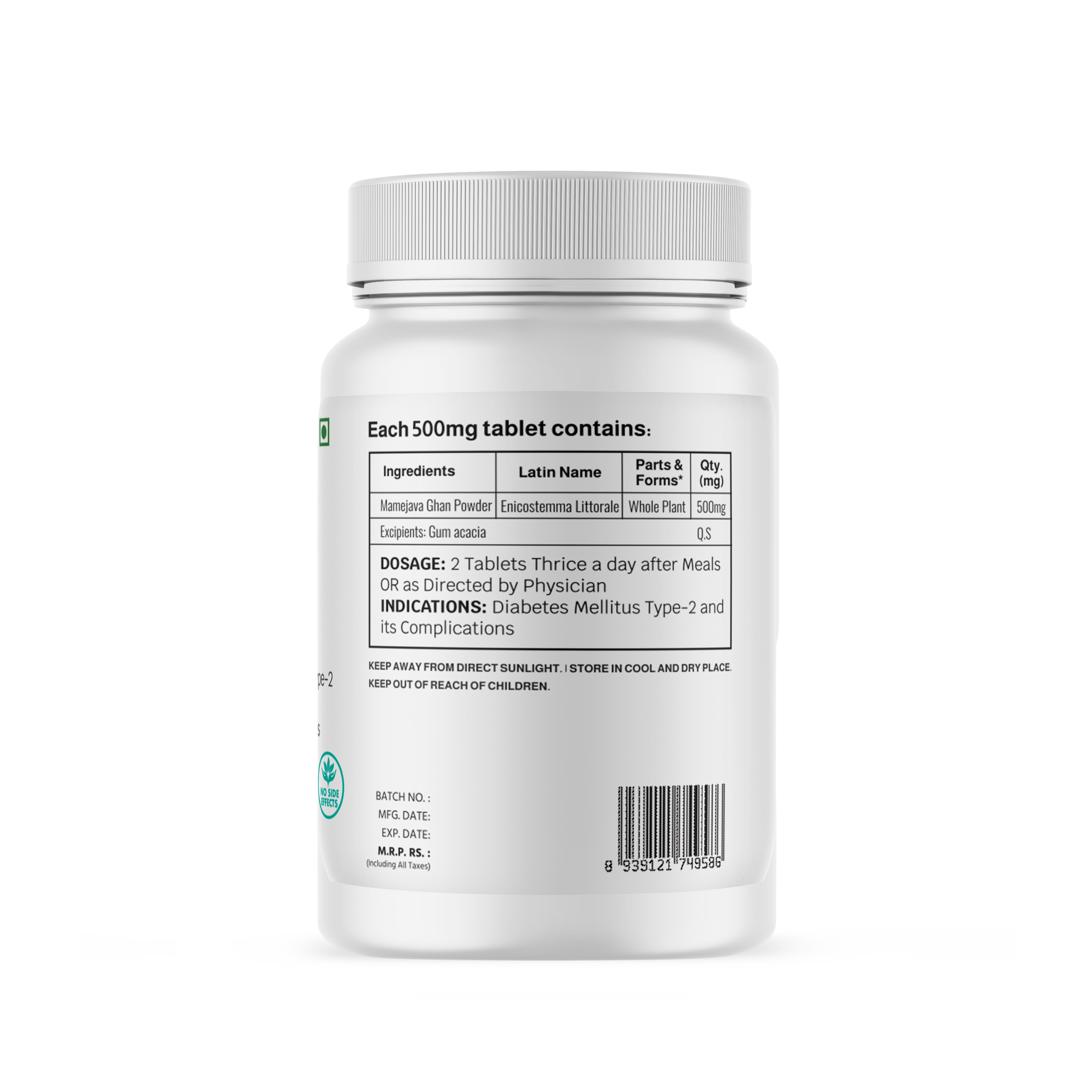 Diasafe Tablet - Helps To Manage Sugar Level in 30 Days