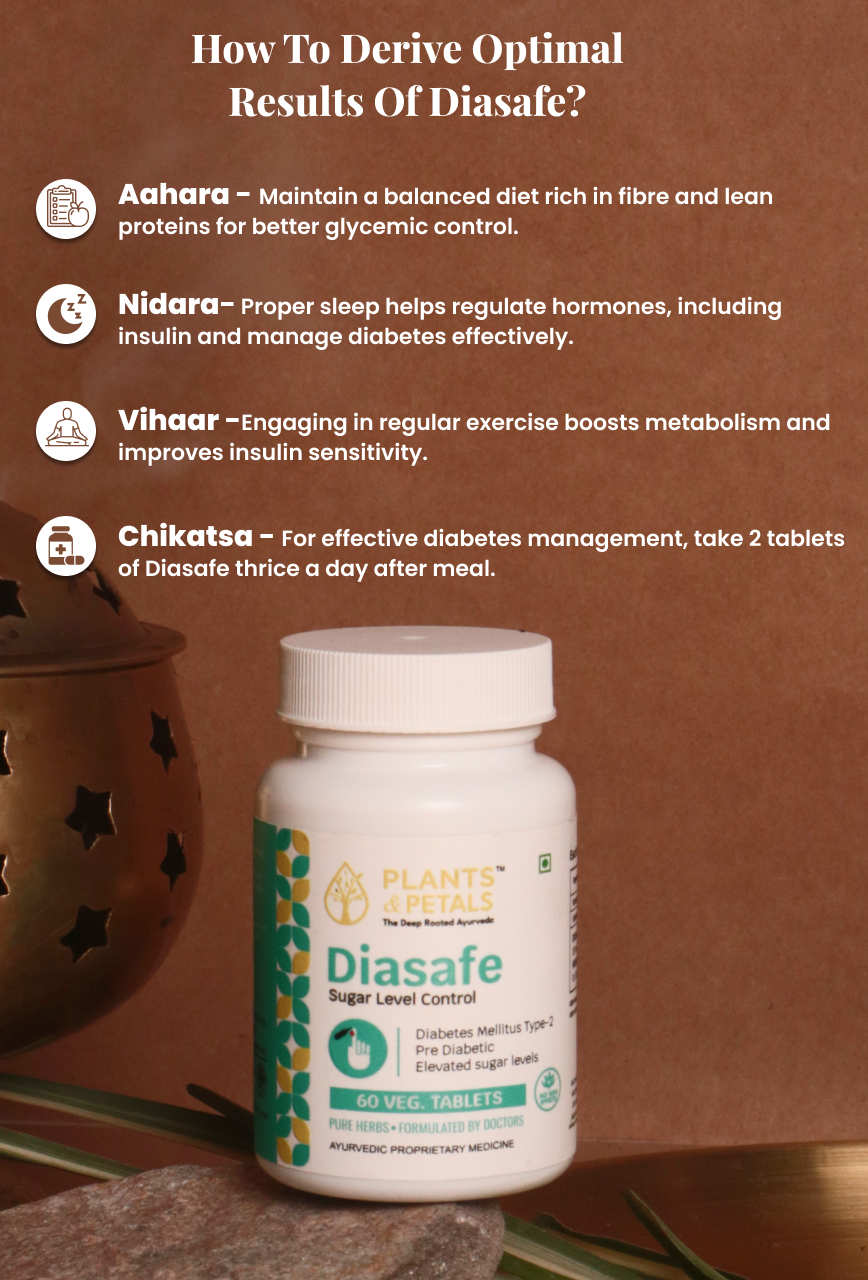 Diasafe Tablet - Helps To Manage Sugar Level in 30 Days